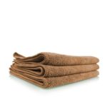 Chemical Guys MIC35403 Workhorse Professional Grade Microfiber Towel, Tan (16 in. x 16 in.) (Pack of 3)