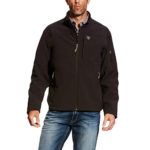 ARIAT Men’s Vernon 2.0 Softshell Jacket, Espresso, LG