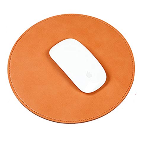 Super Quality Leather Mouse Pad Home and Office Round Gaming Mouse Pad