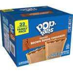 Pop-Tarts, Breakfast Toaster Pastries, Frosted Brown Sugar Cinnamon, Proudly Baked In the USA, 54.1oz Box (1 Pack 32Count)
