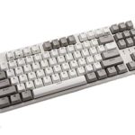 Durgod Taurus K320 TKL Mechanical Gaming Keyboard – 87 Keys – Double Shot PBT – NKRO – USB Type C (Cherry Blue, White)
