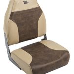 Wise 8WD588PLS-662 Standard High Back Fishing Boat Seat, Sand/Brown