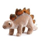 Nat and Jules Stegosaurus Light Brown With Amber Spikes Children’s Plush Stuffed Animal Toy
