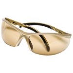 Safety Works 10083069 Essential Adjustable Safety Glasses, Light brown lenses