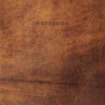 Notebook: Beautiful light brown leather style | 150 College-ruled lined pages 8.5 x 11 (Leather collection)