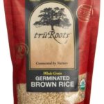 truRoots Organic Germinated Brown Rice, 14 Ounce Pouch
