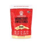 Lakanto Monkfruit Sweetener, 1:1 Sugar Substitute, Keto, Non-GMO (Golden – 1.76 lbs)
