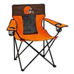 Logo Brands Officially Licensed NFL Cleveland Browns Unisex Elite Chair, One Size, Team Color