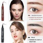 3PCS Light Brown Eyebrow Pen – Waterproof Microblading Eyebrow Pencil,Long Lasting,Easily Create Natural Eyebrow Makeup