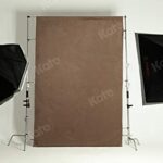 Kate 6ft×9ft Solid Brown Backdrop Portrait Photography Background for Photography Studio Children and Headshots Brown Backdrop Background for Photography Photo Booth