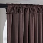 10ftx8ft Brown Backdrop Curtain Panels for Parties, Wrinkle Free Polyester Photography Backdrop Curtains, Wedding Party Decoration Supplies