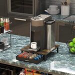 DecoBros Supreme Vertuoline Drawer, Holds with 24 Big or 48 Small Vertuoline Pods, Rustic Brown