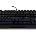 Cherry MX Board 3.0 S Wired Gamer Mechanical Keyboard with Aluminum Housing – MX Brown Switches (Slight Clicky) for Gaming and Office – Customizable RGB Backlighting – Full Size – Black