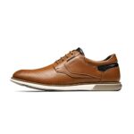 Bruno Marc Men’s Casual Dress Oxfords Shoes Business Formal Derby Sneakers,Brown,Size 11,SBOX2336M