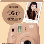 Fujifilm Instax Mini 8+ Instant Film Camera – International Version(Cocoa)