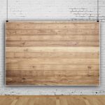 Laeacco 10x8FT Wood Backdrop for Party Vintage Brown Wooden Photo Backdrop Retro Wood Wall Background Newborn Baby Shower Birthday Gender Reveal Party Cake Table Banner Kids Adults Photo Shoot Props