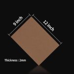 9 x 12 Inch Brown Foam Sheets Crafts, 2mm Thick. 25 Pack Premium Brown Foam Papers Set, for Crafting,DIY Project,Classroom, Scrapbooking, 3D Card Making