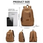 WEPOET Basic College Backpack For Men&Women,Lightweight Travel Bookbag Casul Daypack,Aesthetic High School Backpack For Teens Girls Boys,Cute School Bag