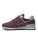 New Balance Men’s 574-V2 Lace-up Sneaker, Brown/Grey, 9.5