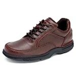 Rockport Men’s Eureka Walking Shoe, Brown, 10.5 Medium