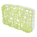 Dr. Brown’s Dishwasher Basket for Small Baby Bottle Parts, Pacifiers, and Accessories, Clean, Store and Organize Newborn Essentials, Green, BPA-free