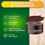 BYROKKO Shine Brown Chocolate Tanning Accelerator Cream 6.8 Fl Oz (200 ml), Super XXL Fast Bronzing Cream for Intense Chocolate Tan, Effective in Sunbeds & Outdoor Sun