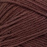 (1 Skein) 24/7 Cotton® Yarn, Coffee Beans