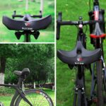 Soyeacrg Oversized Wide Comfortable Bicycle Saddle for Women Men Memory Foam Soft Replacement Bike Seat for Exercise Spin Stationary Sport Mountain Road Bikes Outdoor Bikes,Brown