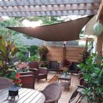 SUNNY GUARD Sun Shade Sail 10′ x 13′ Rectangle Brown UV Block Sunshade for Backyard Yard Deck Patio Garden Outdoor Activities and Facility(We Make Custom Size)