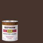 Rust-Oleum Stops Rust Gloss Brush On PaintRust-Oleum 7775502 Stops Rust Brush On Paint, Quart, Gloss Leather Brown, 1 Quarts (Pack of 1)