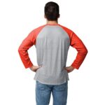 FOCO Cleveland Browns NFL Mens Gray Big Logo Raglan – L