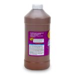 Crayola Washable Tempera Paint For Kids, Brown Paint, Classroom Supplies, Non-Toxic, 32 Oz Squeeze Bottle