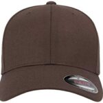 Flexfit mens Flexfit Wool Blend Hat Cap, Brown, Large-X-Large US