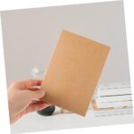 STOBOK 20pcs Box Postcard Box Postcard Container Small Coin Envelopes Gift Card Envelopes Greeting Card Storage Cases Photo Storage Cases Gift Card Holders Kraft Envelopes Graffiti Paper