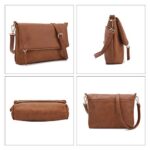 Gladdon Crossbody bags for Women Brown Crossbody Purse Shoulder Bag Tan