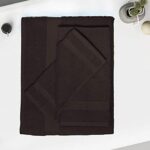 GLAMBURG Ultra Soft 8-Piece Towel Set – 100% Pure Ringspun Cotton, Contains 2 Oversized Bath Towels 27×54, 2 Hand Towels 16×28, 4 Wash Cloths 13×13 – Ideal for Everyday use – Chocolate Brown
