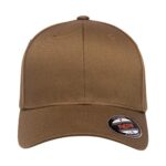 Flexfit Men’s Standard Athletic Baseball Fitted Cap, Coyote Brown, Large-X-Large