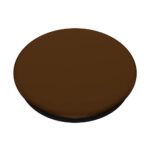 Cute Simple Minimalist Chic Caramel Brown Matte PopSockets Swappable PopGrip