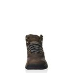 TimberlanD Women’s White LeDge MiD Ankle Boot,Dark Brown,8 M US