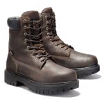 Timberland PRO Men’s Direct Attach 8″ Soft Toe Waterproof Isulated Workboot Industrial Work Boot, Brown, 9