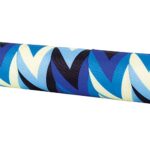 Serfas Ribbon Bicycle Handle Bar Tape (Blues Light & Dark/Cream/Black Zig ZAG Stripe)
