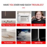 Door Draft Stopper, 36” Cuttable Weather Stripping Door Seal? Strong Adhesive Door Sweep for Exterior and Interior Doors. (1, Brown)