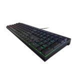 Cherry MX 2.0S Wired Gaming Keyboard with RGB Lighting Different MX Switching Characteristics: MX Black, MX Blue, MX Brown, MX RED and MX Silent RED (Black – MX Silent Red Switch)