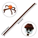 Cuttte Pipe Cleaners Craft Supplies – 300pcs Brown Pipe Cleaners Chenille Stems for Craft Kids DIY Art Supplies (6 mm x 12 inch)