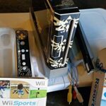 Nintendo Wii Black System HD Ready + Wii Fit Plus, Balance Board Mat Bundle