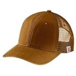 Carhartt Men’s Canvas Mesh Back Cap,Carhartt Brown,One Size