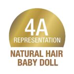 Purpose Toys Littlelistas Lena 14-inch Crowned Natural Hair Baby Doll & Accessories, Coily 4A Textured Hair, Medium Brown Complexion, Kids Toys for Ages 3 Up, Designed and Developed