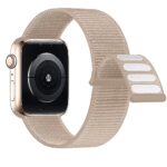 Bifeiyo Compatible with Apple Watch Band 49MM 45MM 44MM 42MM 41MM 40MM 38MM, Women Men Sport Nylon Loop Strap for iWatch Series Ultra 8 7 6 5 4 3 2 1 SE (38/40/41mm,Walnut)