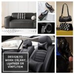 SANPAIR Leather Recoloring Balm Medium Brown, Leather Balm, Leather Scratch Repair, Leather Color Restorer, Leather Repair Cream, Leather Stain Remover, Leather Sofa Restorer, Leather Paint for Couch