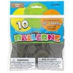 Brown Latex Balloons, 12″ (10-Pack) – Premium-Quality & Vibrant Party Decorations, Perfect for Any Celebration